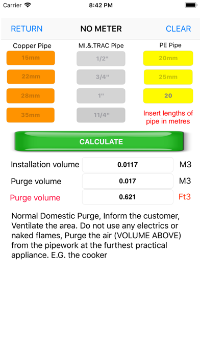 How to cancel & delete GB Gas Purging Calculator from iphone & ipad 3