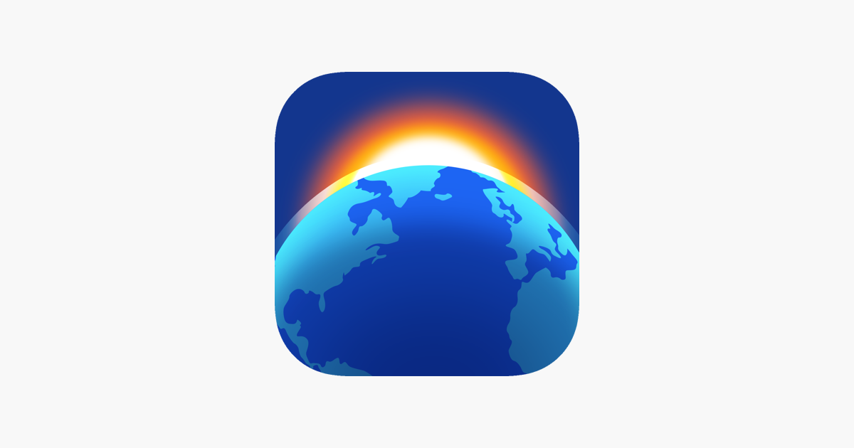 Living Earth Clock Weather をapp Storeで