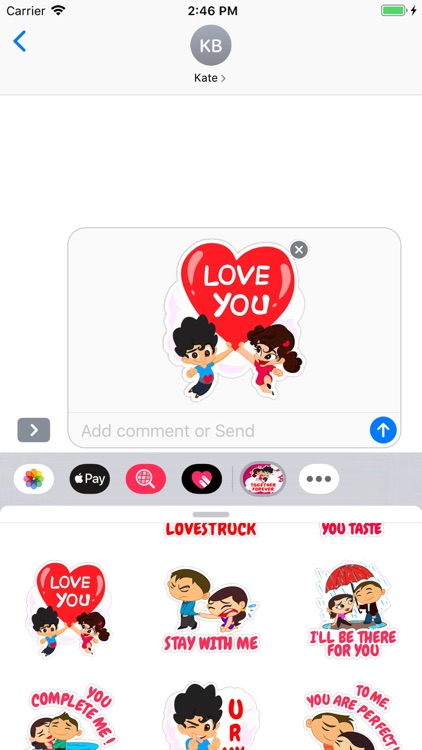 Love Quotes - Stickers Pack screenshot-8