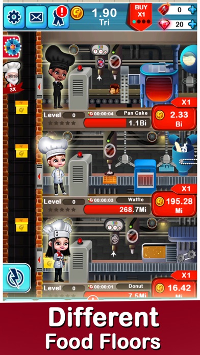 Idle Food Factory Clicker Game screenshot 4