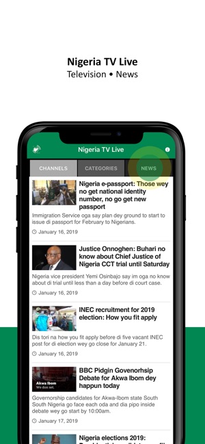 Nigeria TV Live stream(圖2)-速報App