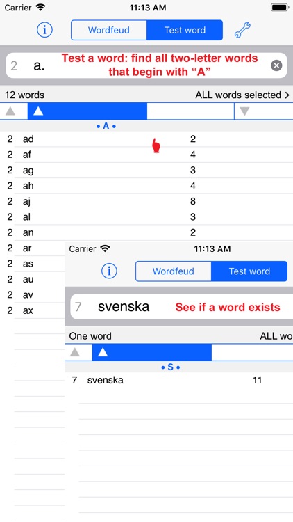 Svenska Words Finder Wordfeud screenshot-4