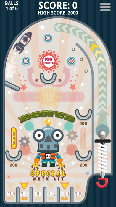 How to cancel & delete Handheld Pinball - Robot, Pirate, & Holiday Themes from iphone & ipad 1