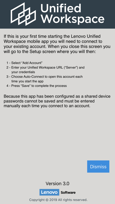 How to cancel & delete Lenovo Unified Workspace from iphone & ipad 2