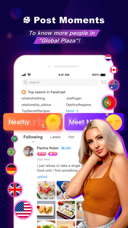 FaceCast - Live Video Chat screenshot-3