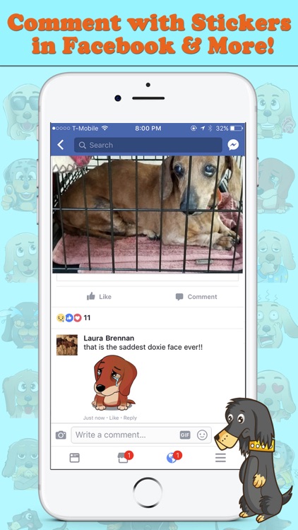 DachMoji: Dachshund Stickers