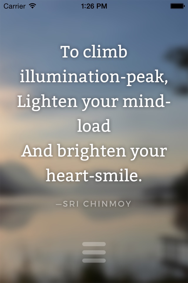 Sri Chinmoy Daily Meditations screenshot 2