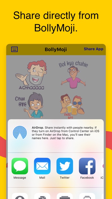 BollyMoji - keyboard & emojis screenshot 3