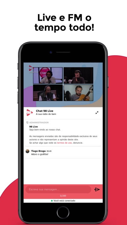 98 Live, a sua rádio do bem!