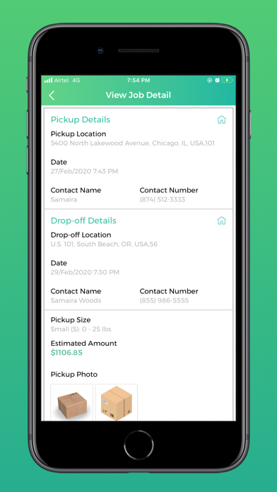 Pick Up Driver App screenshot 3