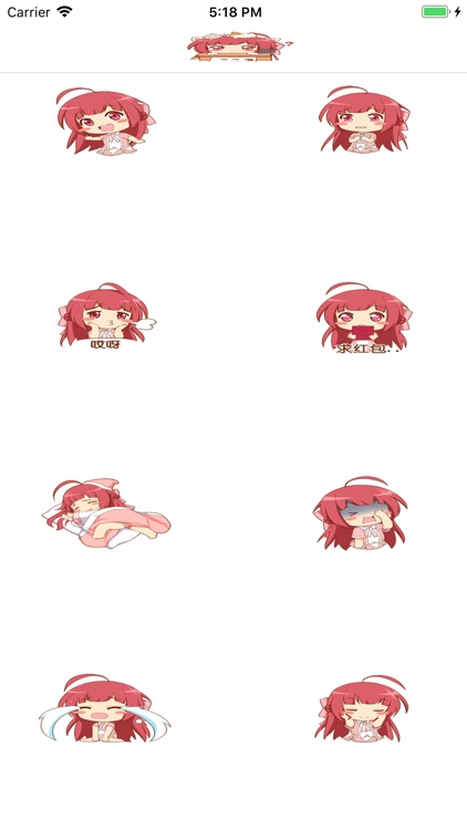 EmojiSweetGirl2 Stickers screenshot-3