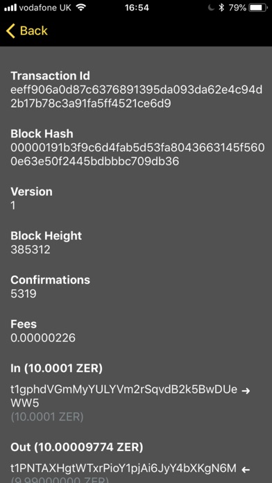 Zero Mobile Wallet screenshot 4
