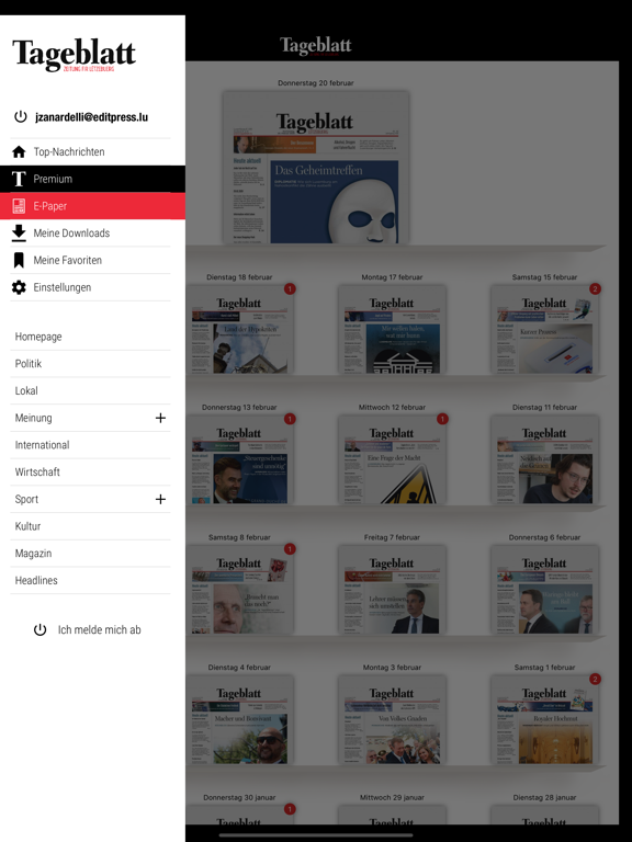 Tageblatt Mobile screenshot 3