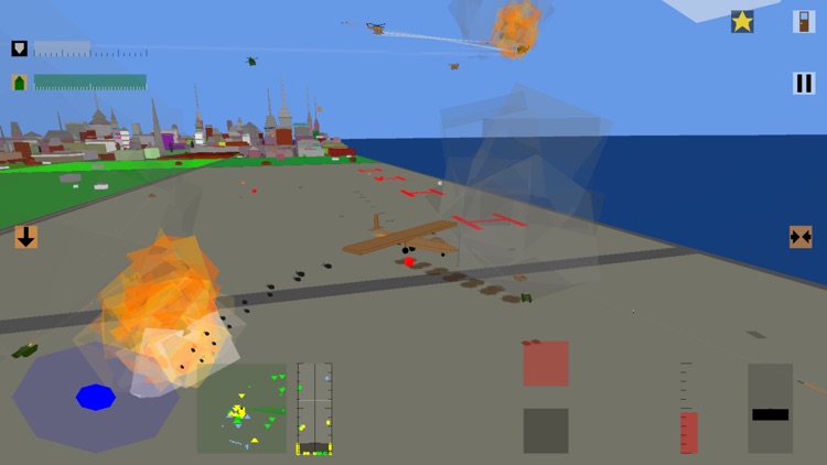 Retro Flight: 3D battle sim screenshot-9