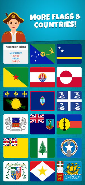 Flags 2: Map - Geography Quiz(圖5)-速報App