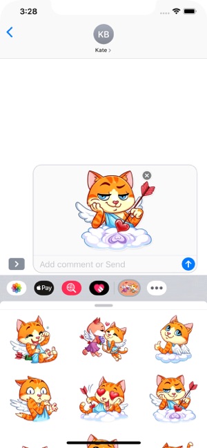 Love Cat Stickers Pack(圖5)-速報App