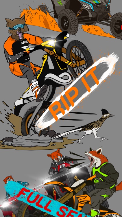 Moto Maniac Sticker Pack