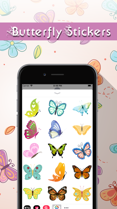 How to cancel & delete Butterfly Stickers Pack from iphone & ipad 3