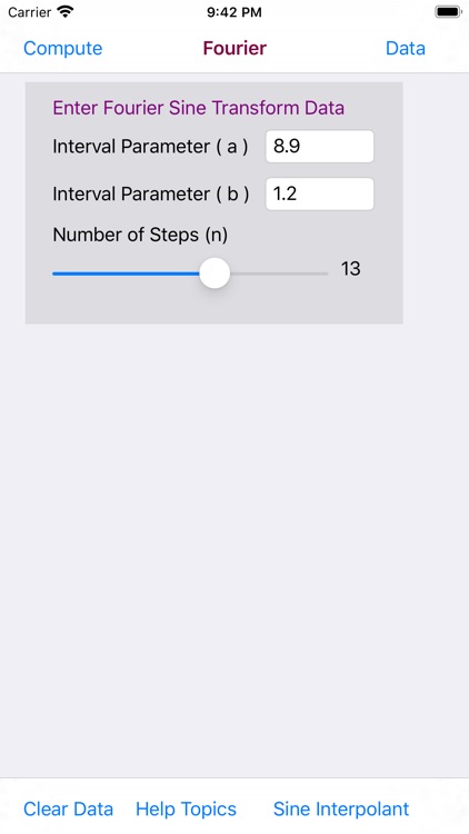 Fourier Sine Transform screenshot-5