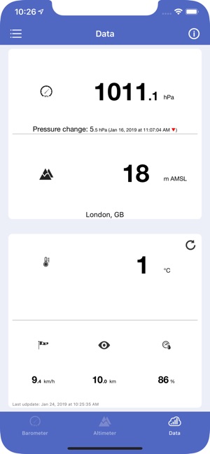 氣壓計和高度計(圖4)-速報App