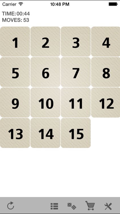 Fifteen sliding tiles puzzle screenshot-3