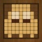 wood block puzzle games meet a sudoku grid with tetris shapes