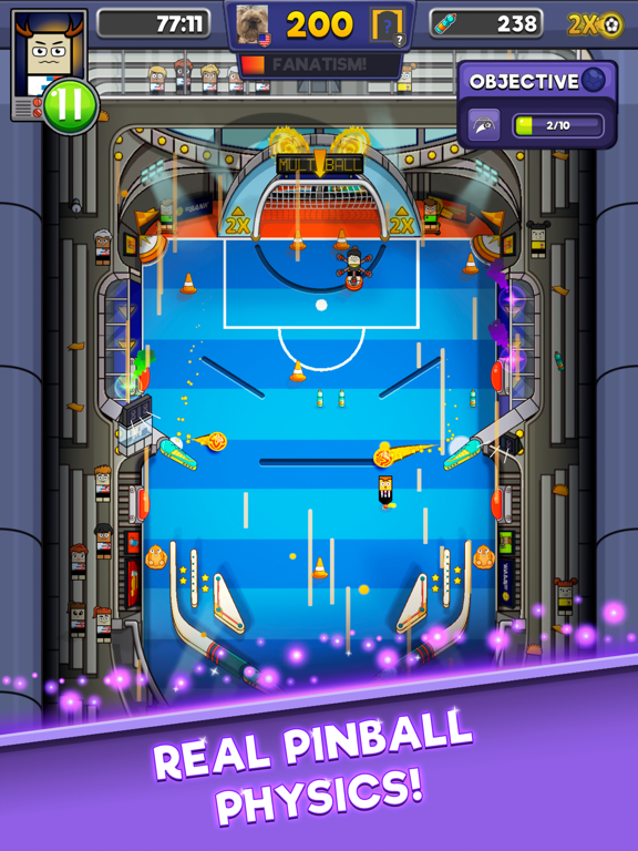 Pinball Soccer Challenge screenshot 2
