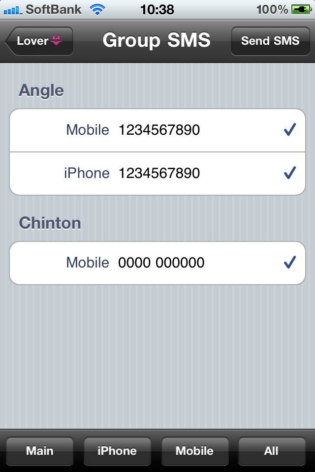 Contacts Grouping screenshot 3