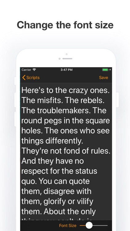 Teleprompter゜ screenshot-5