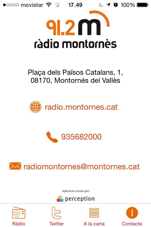 Ràdio Montornès screenshot 2