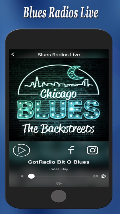 Blues Radios Live