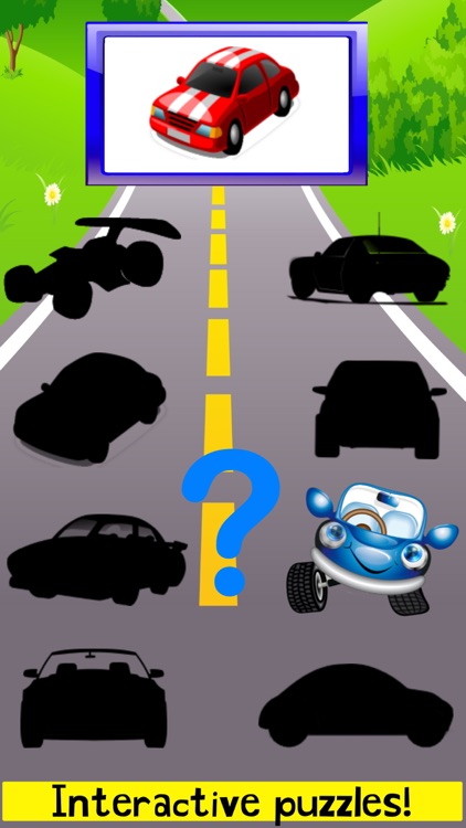 Car Puzzles Toddler Boys FULL screenshot-3
