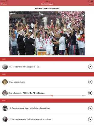 Captura 2 SevillaFC RSP Stadium Tour iphone