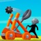 Stickman Defense is an arcade addictive game where you must destroy enemy catapults