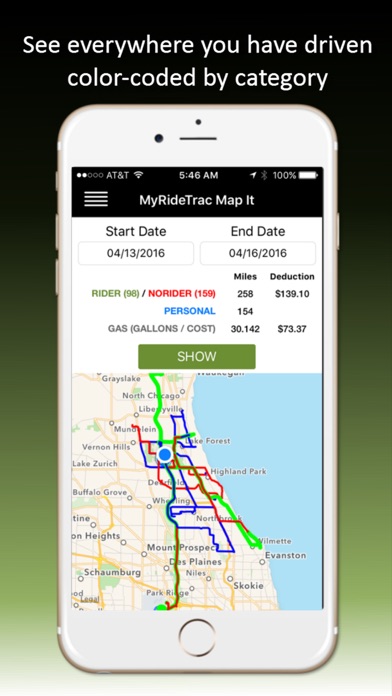 How to cancel & delete MyRideTrac Mileage Log from iphone & ipad 3