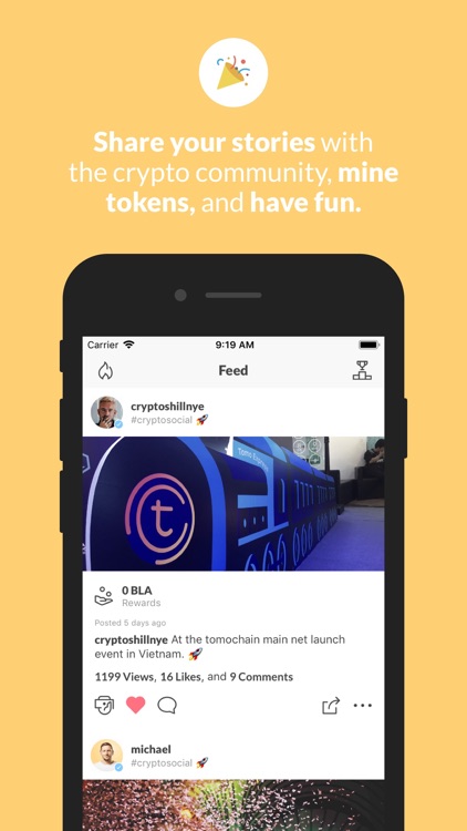 BLABBER — Crypto Social App