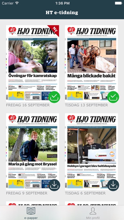 Hjo Tidning e-tidning