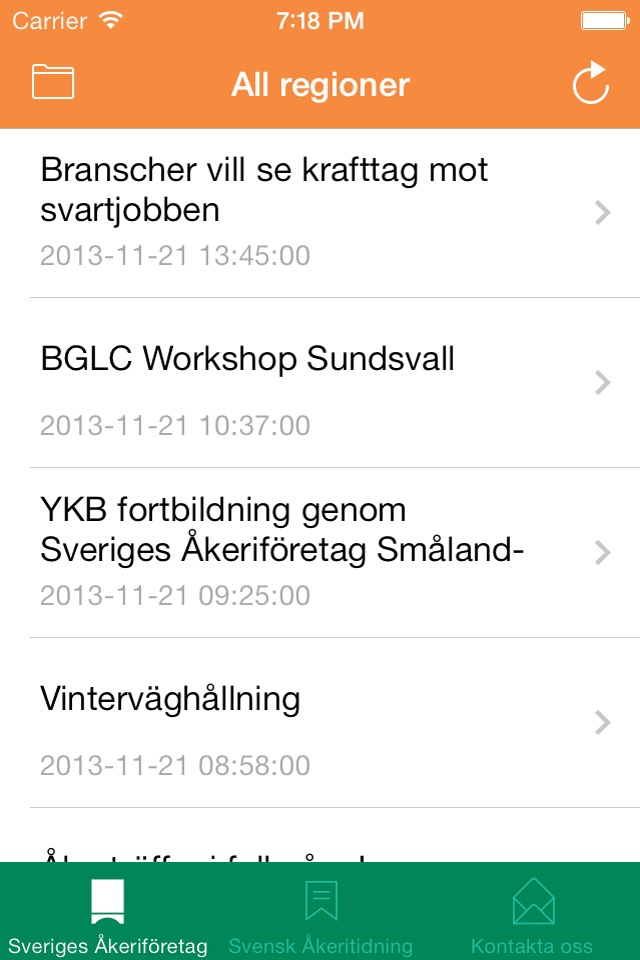 Sveriges Åkeriföretag screenshot 2