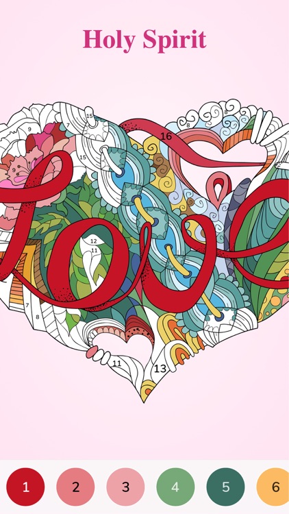 Bible Coloring Paint by Number