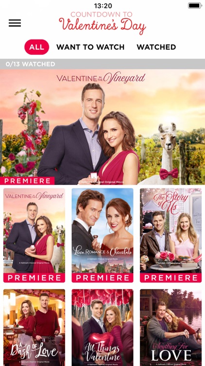Hallmark Movie Checklist