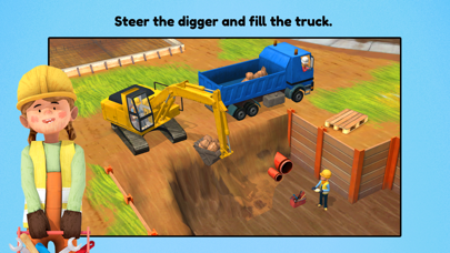 Little Builders - Trucks, Cranes & Diggers for Kids Screenshot 4