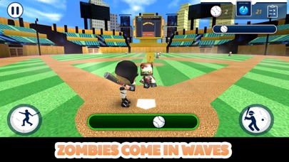 Baseball Strike - Zombies Kill screenshot 2