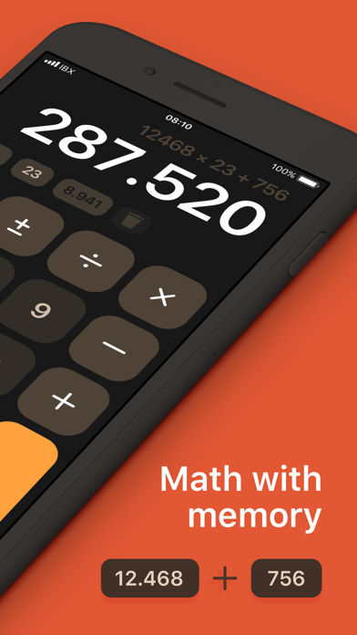 Calculator M+ screenshot 2
