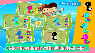 Animals' Color Shape Puzzle 2+ screenshot 2