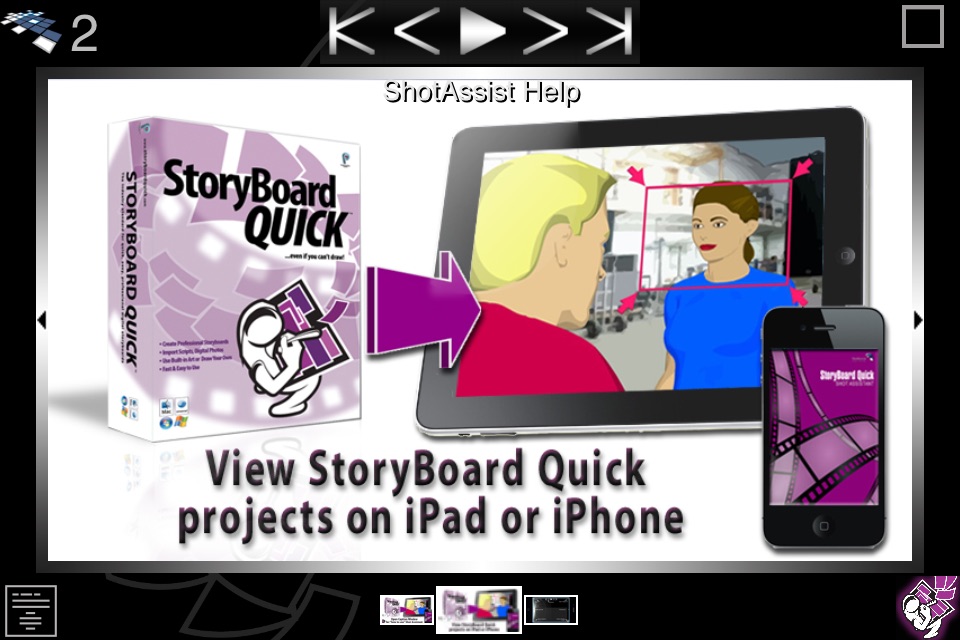 StoryBoard Quick Shot Assist screenshot 2