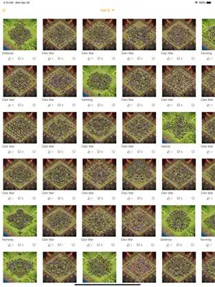 Imágen 7 Coc War Base Layouts iphone
