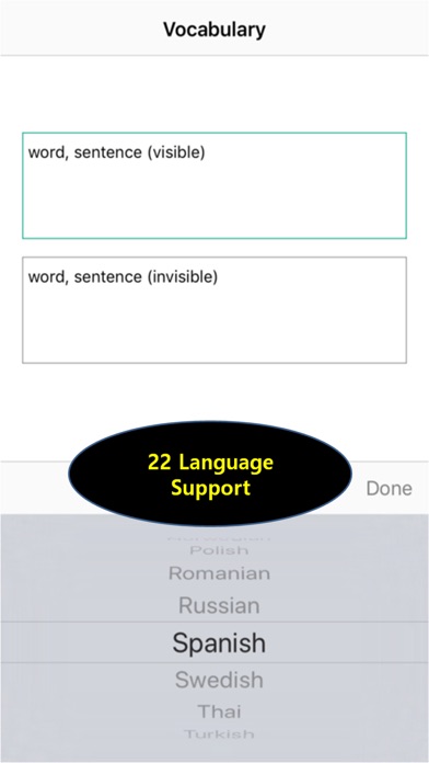 Vocabulary - Language Learning screenshot 2