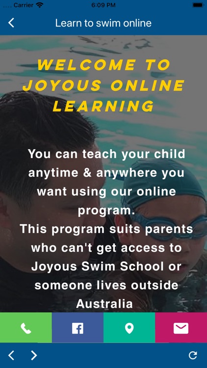 Joyous swim school