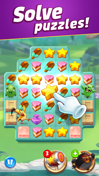 Angry Birds Match 3 free Gems hack