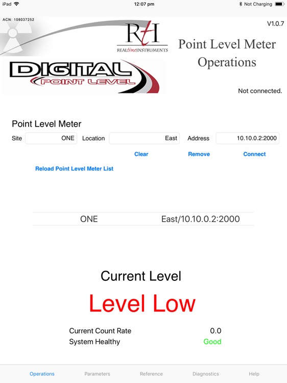 RTI Point Level Meter